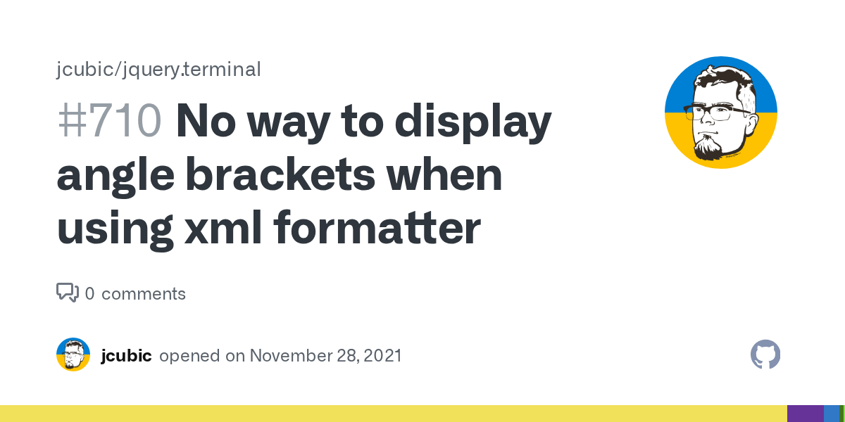 No way to display angle brackets when using xml formatter · Issue 710