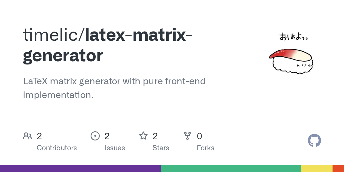 latexmatrixgenerator/App.vue at master · timelic/latexmatrix