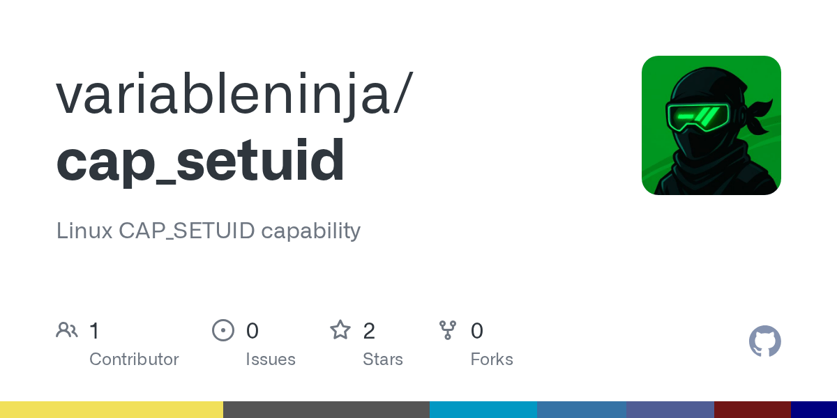GitHub jm0x0/cap_setuid Linux CAP_SETUID capability