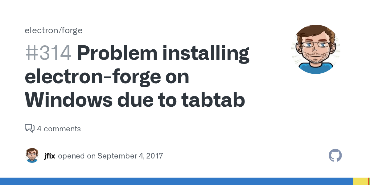 Problem installing on Windows due to tabtab