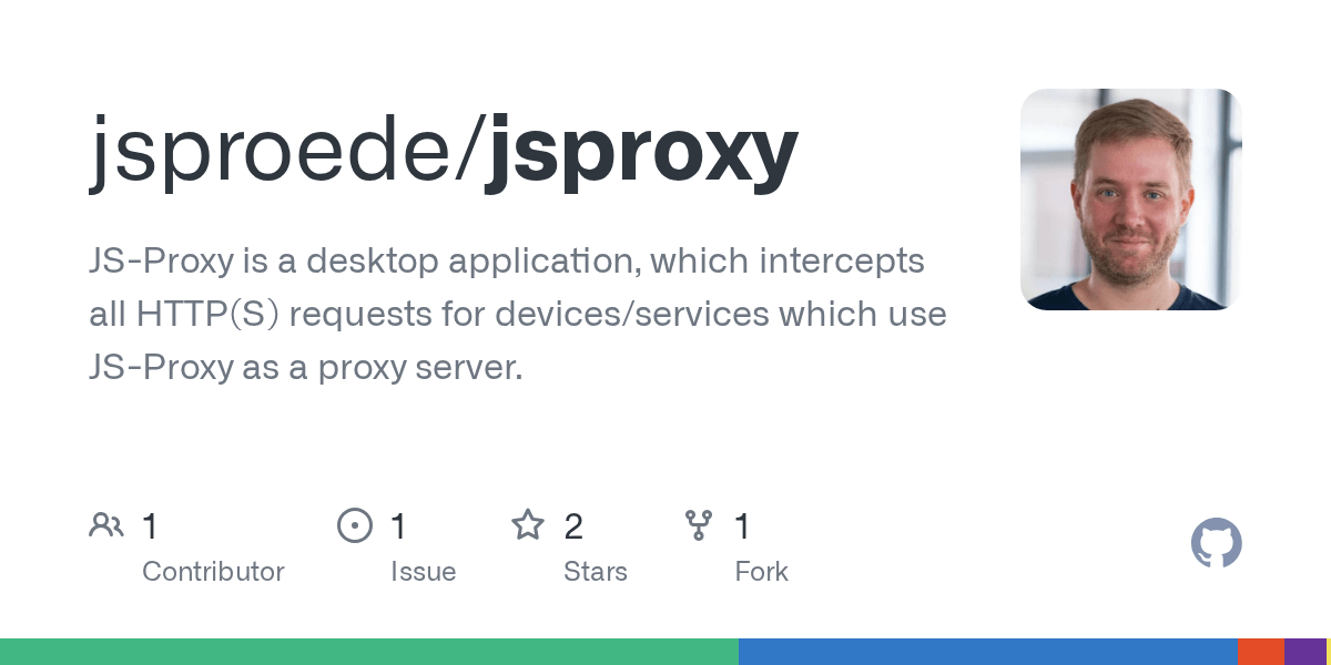 GitHub jsproede/jsproxy JSProxy is a desktop application, which