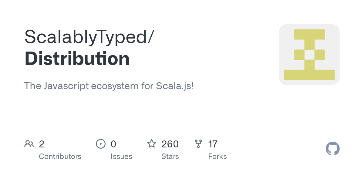 Distribution/Summary.json At Master · Scalablytyped/Distribution · Github
