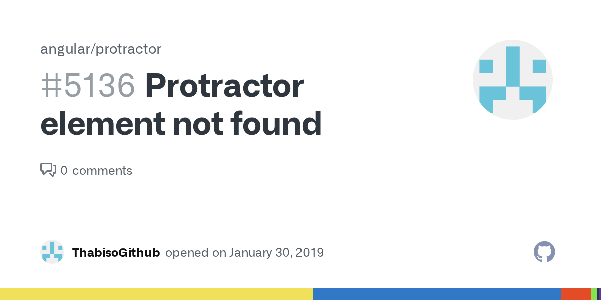 Protractor element not found · Issue 5136 · angular/protractor · GitHub