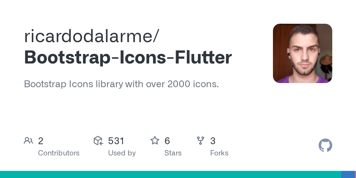 GitHub ricardodalarme/BootstrapIconsFlutter Bootstrap Icons