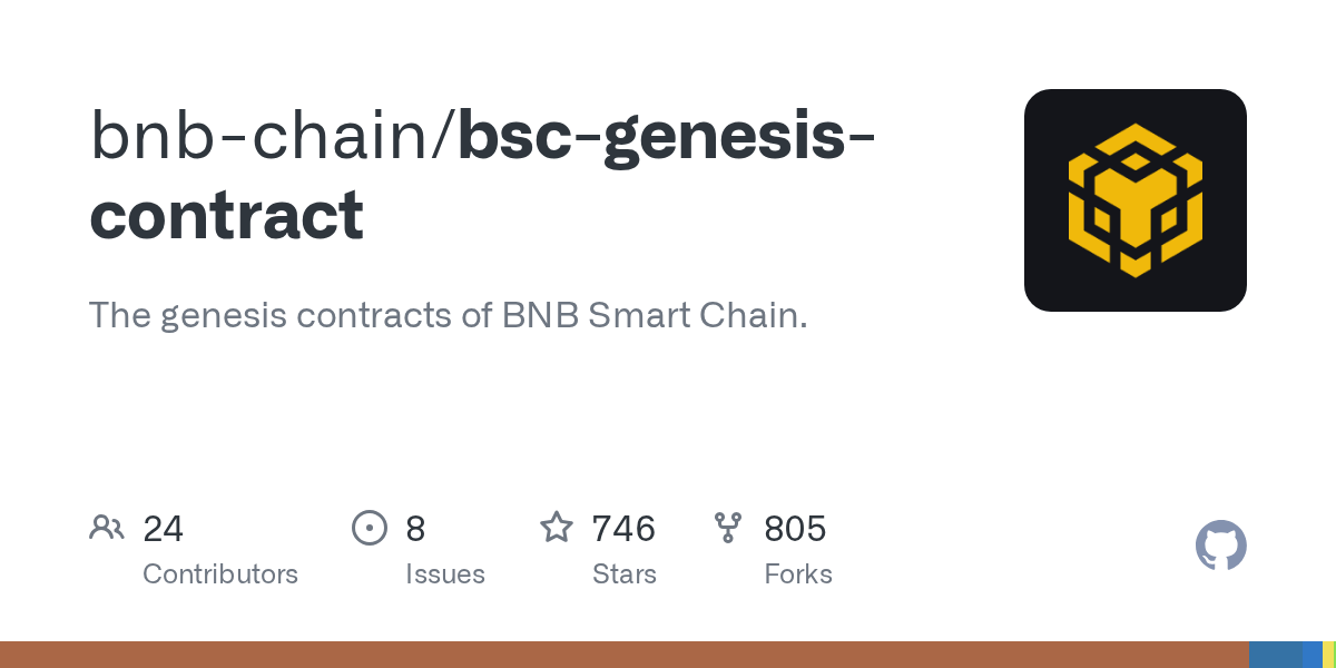 bscgenesiscontract/BEP20Token.template at master · binancechain/bsc