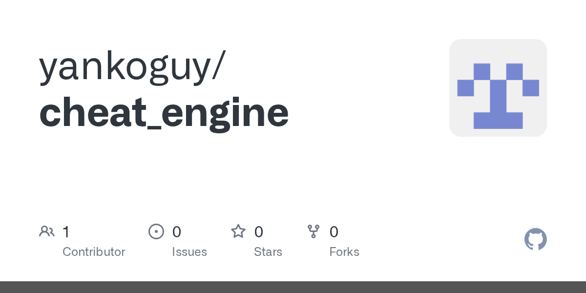 GitHub - yankoguy/cheat_engine