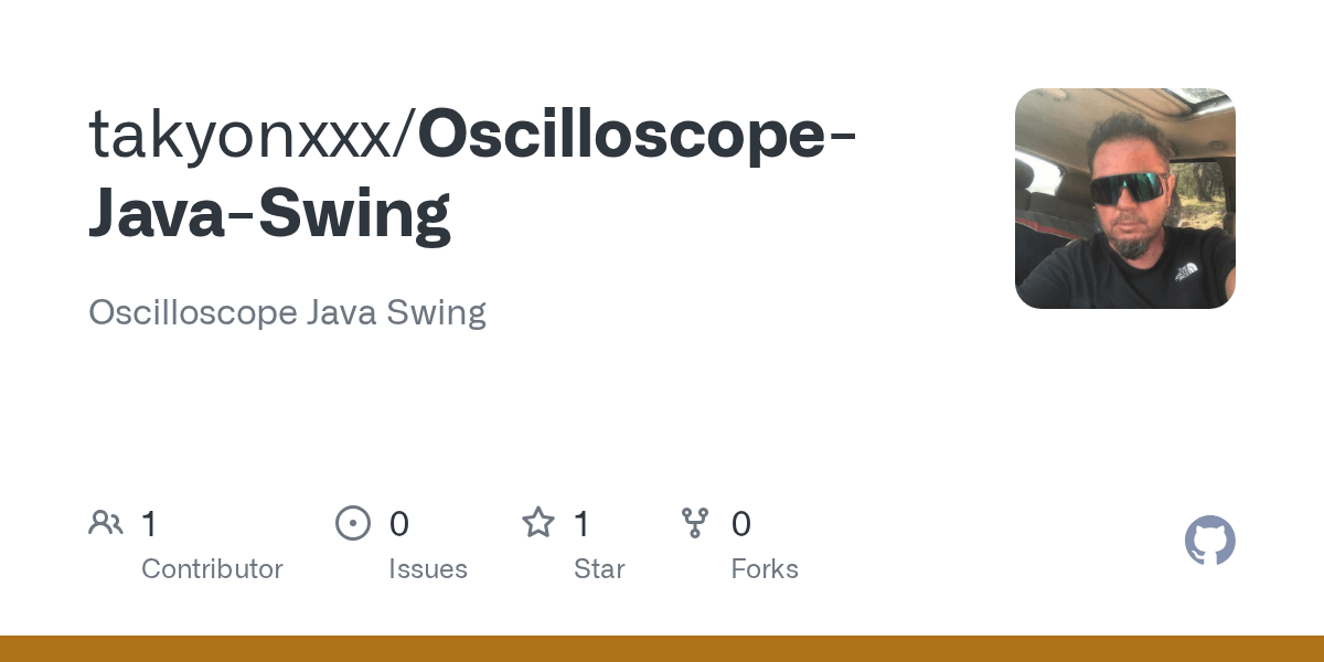 GitHub takyonxxx/OscilloscopeJavaSwing Oscilloscope Java Swing