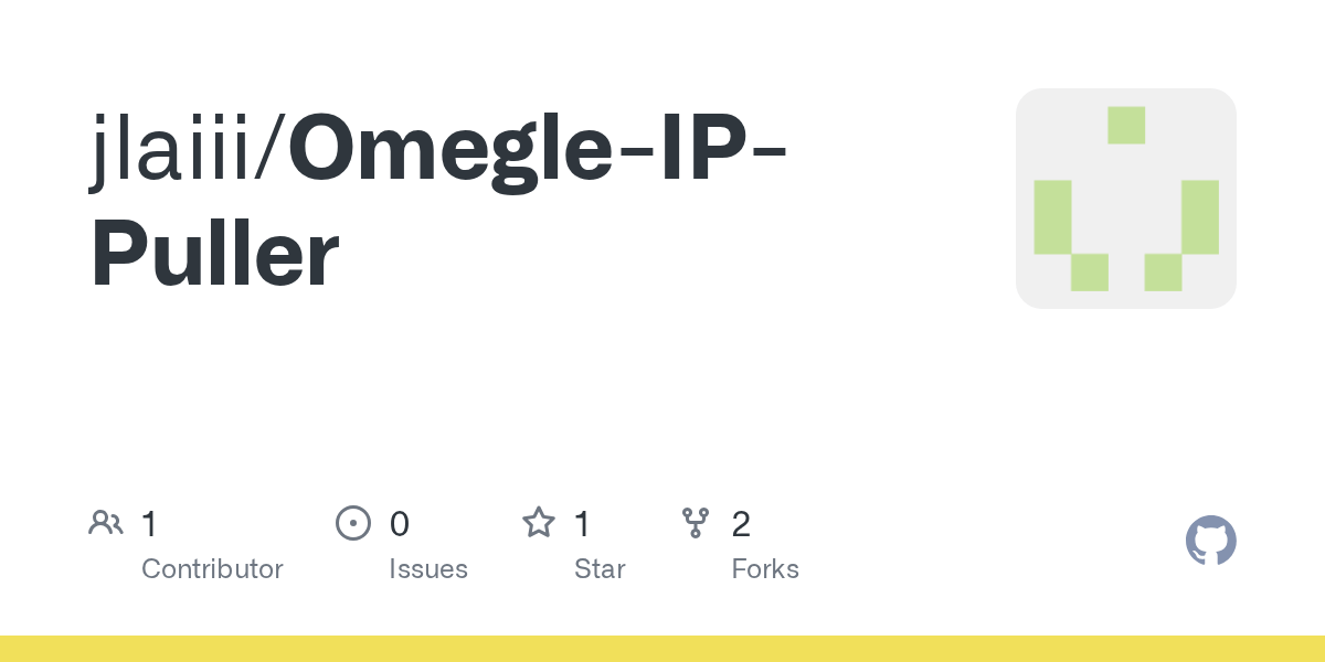 GitHub jlaiii/OmegleIPPuller