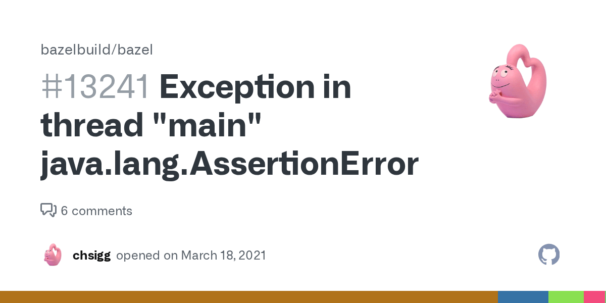 Exception in thread "main" java.lang.AssertionError · Issue 13241