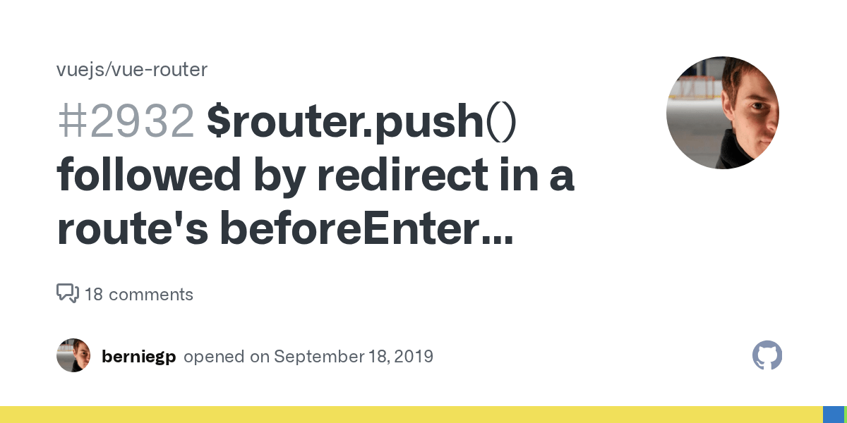 Router Push Vue Js Telegraph