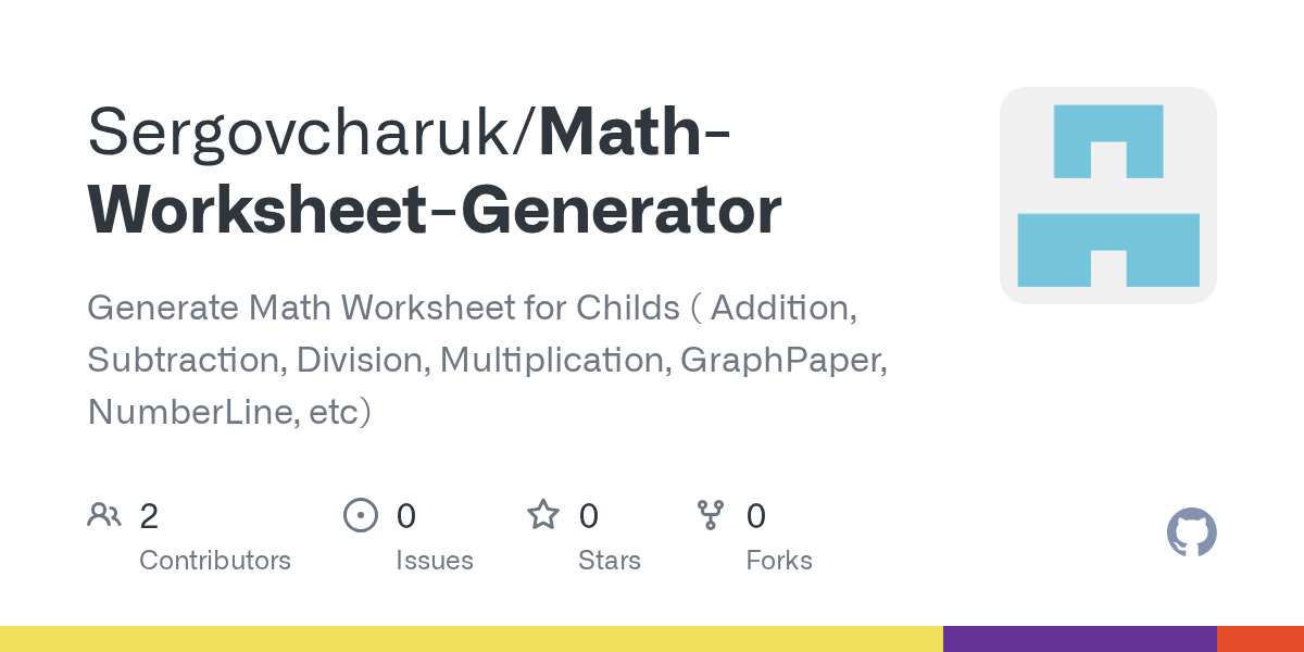 GitHub topdev10/MathWorksheetGenerator Generate Math Worksheet for Childs ( Addition