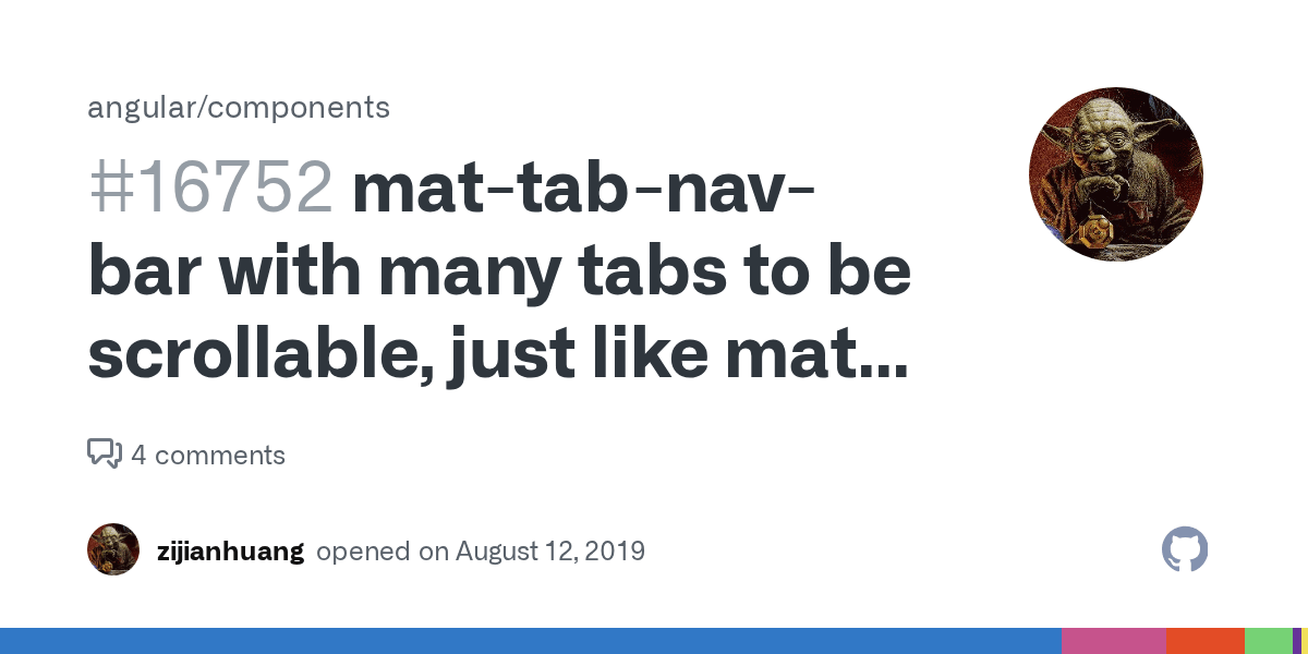 mattabnavbar with many tabs to be scrollable, just like mattab