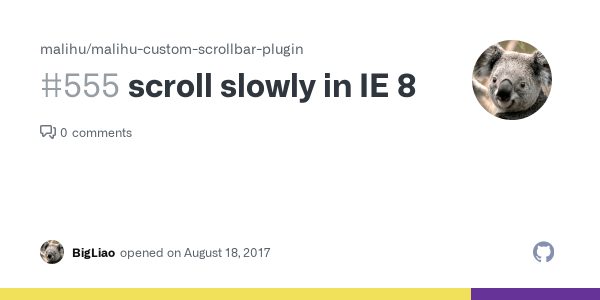 scroll slowly in IE 8 · Issue 555 · malihu/malihucustomscrollbar