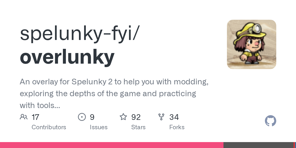 GitHub spelunkyfyi/overlunky An overlay for Spelunky 2 to help you