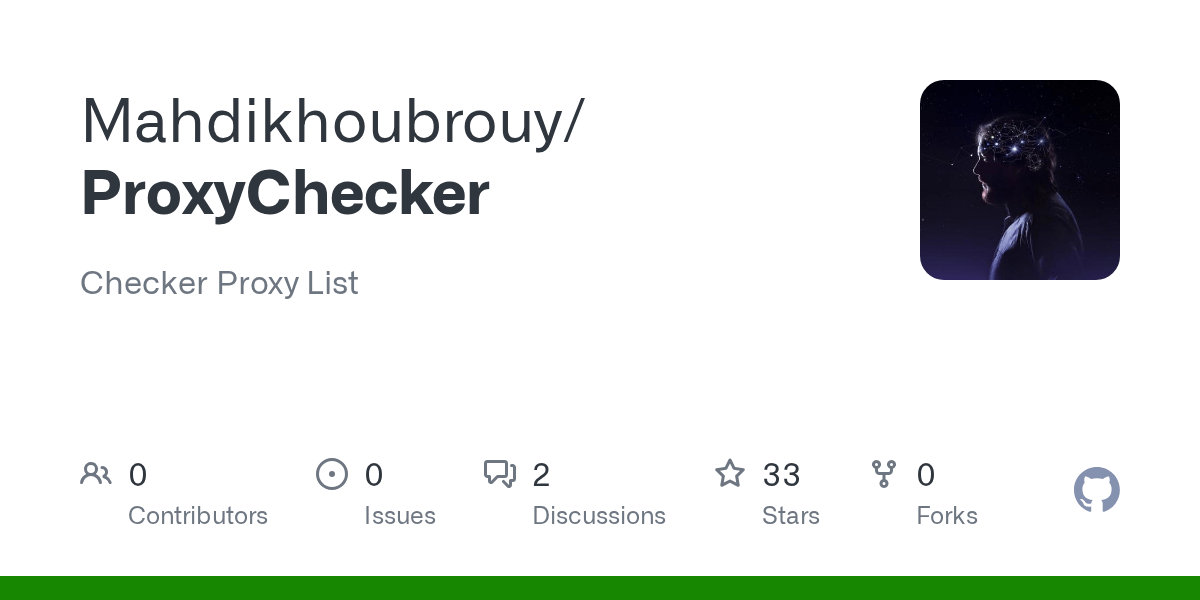 GitHub Mahdikhoubrouy/ProxyChecker Checker Proxy List