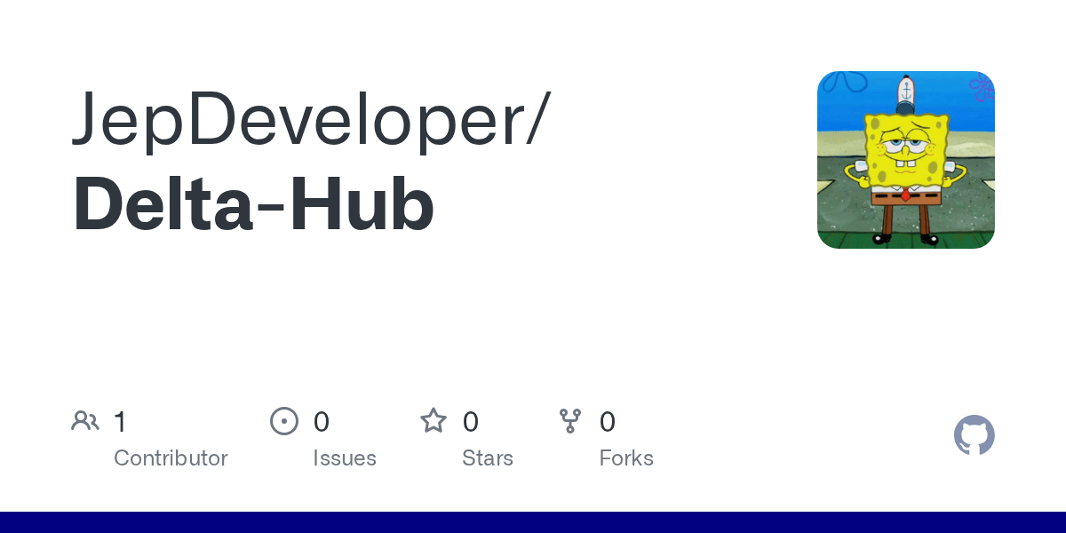 GitHub JepDeveloper/DeltaHub