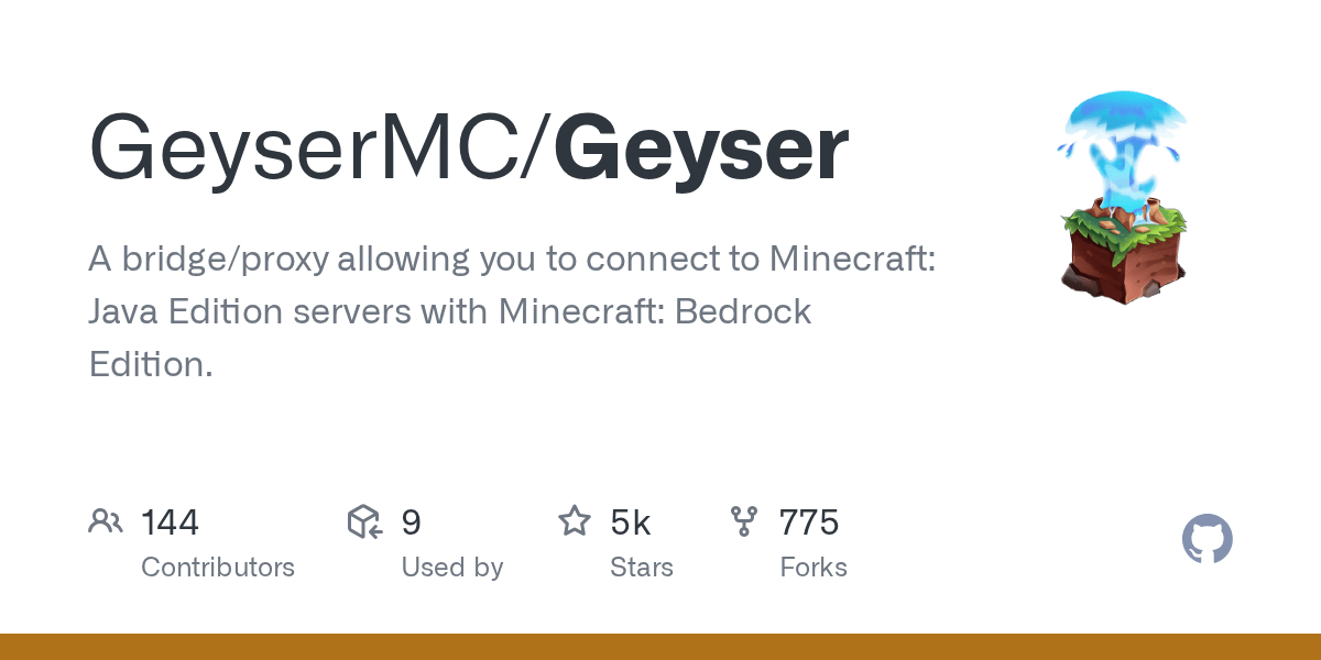 Setup · GeyserMC/Geyser Wiki · GitHub