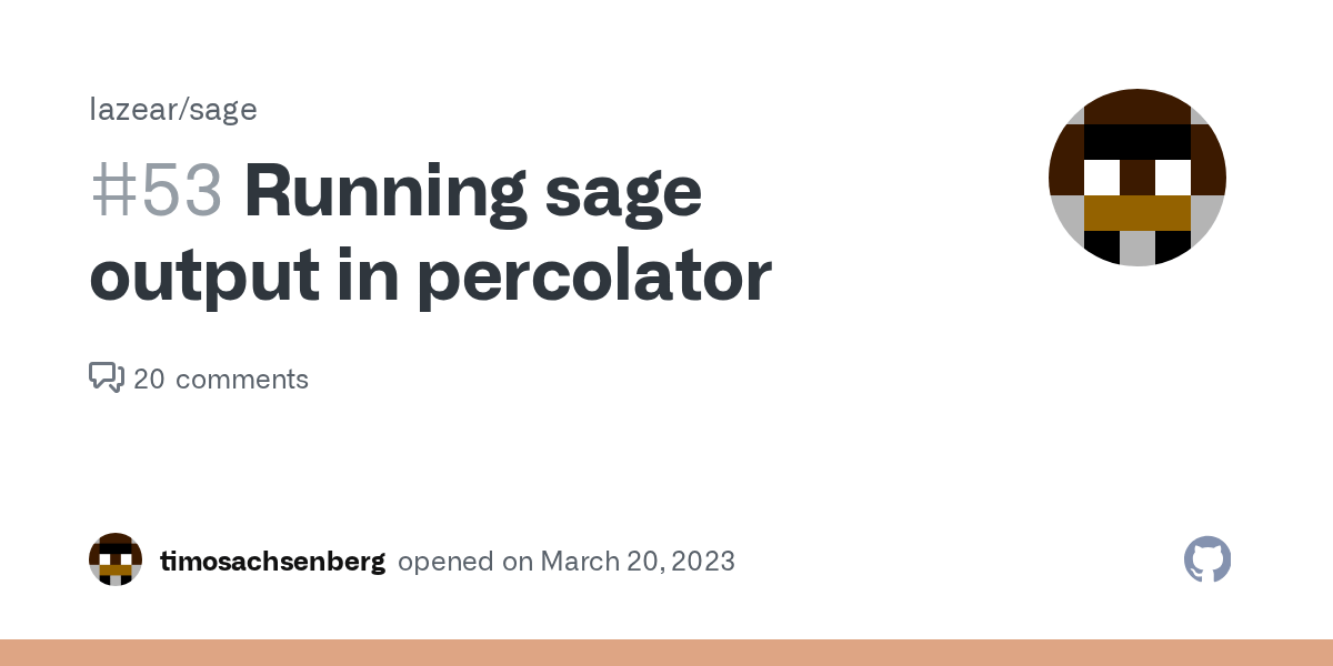 Running sage output in percolator · Issue 53 · lazear/sage · GitHub