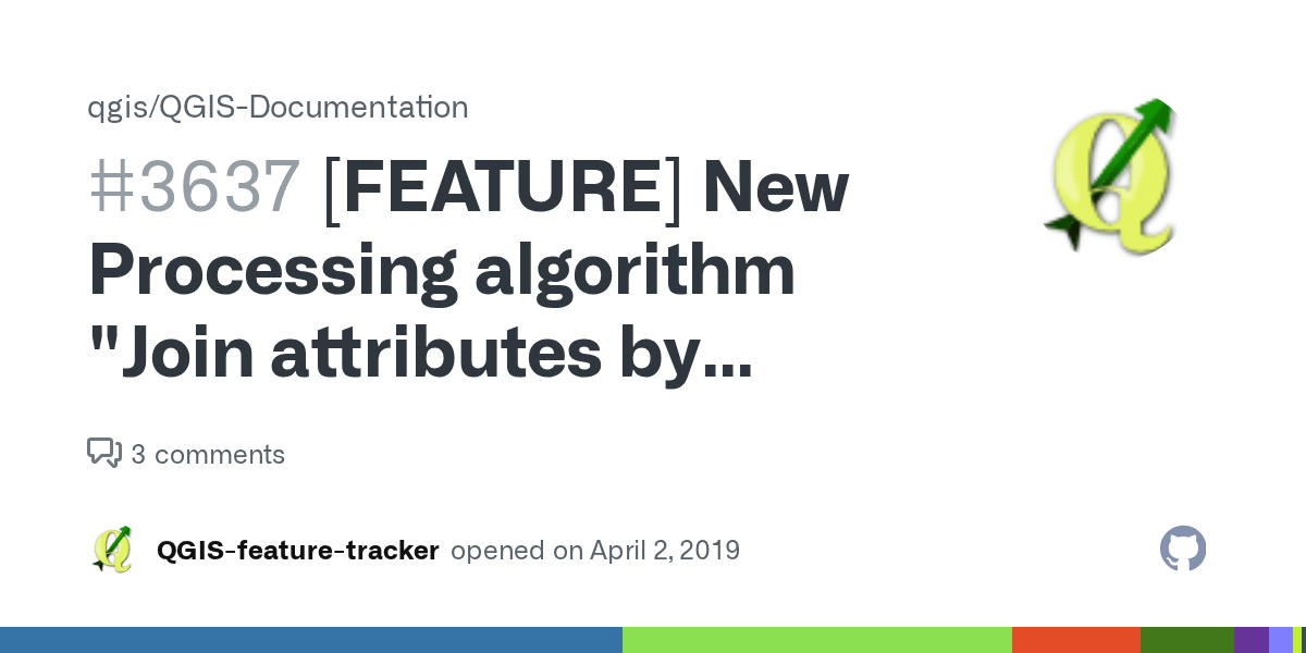 [FEATURE] New Processing algorithm "Join attributes by nearest" · Issue