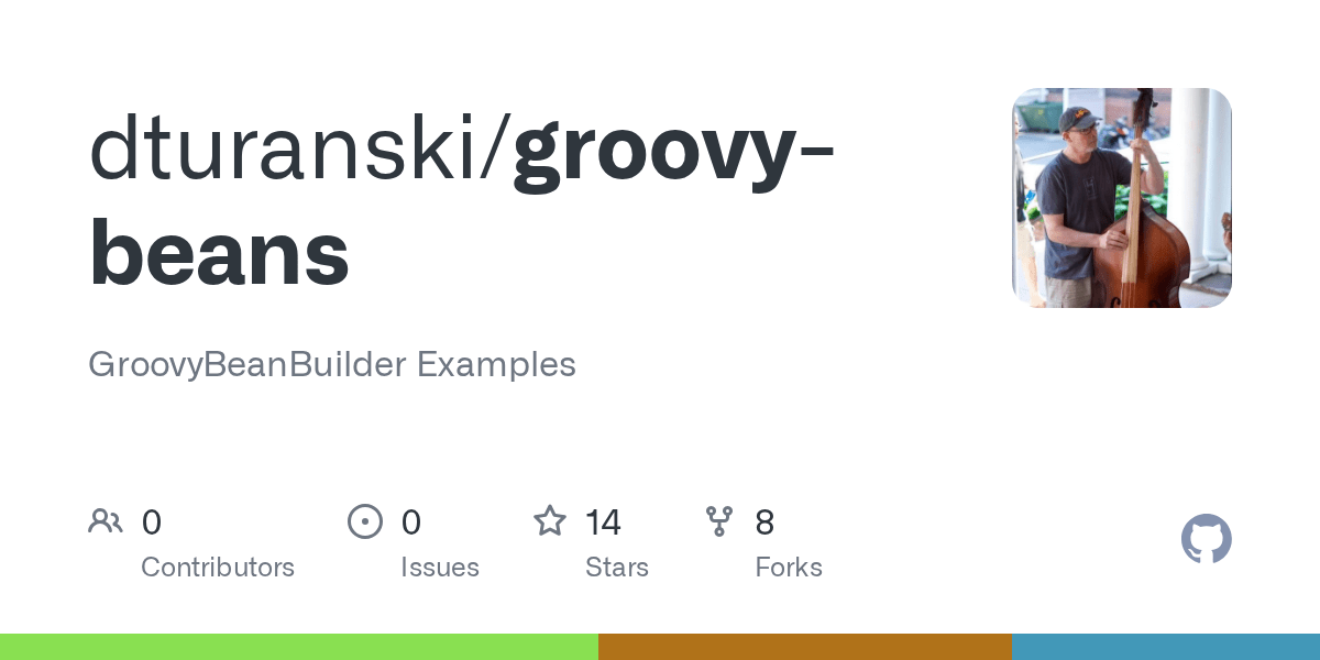 GitHub dturanski/groovybeans GroovyBeanBuilder Examples