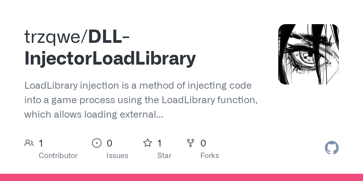 GitHub em1png/DLLInjectorLoadLibrary DLL injection via LoadLibrary