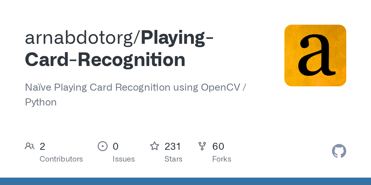 GitHub Naïve Playing Card