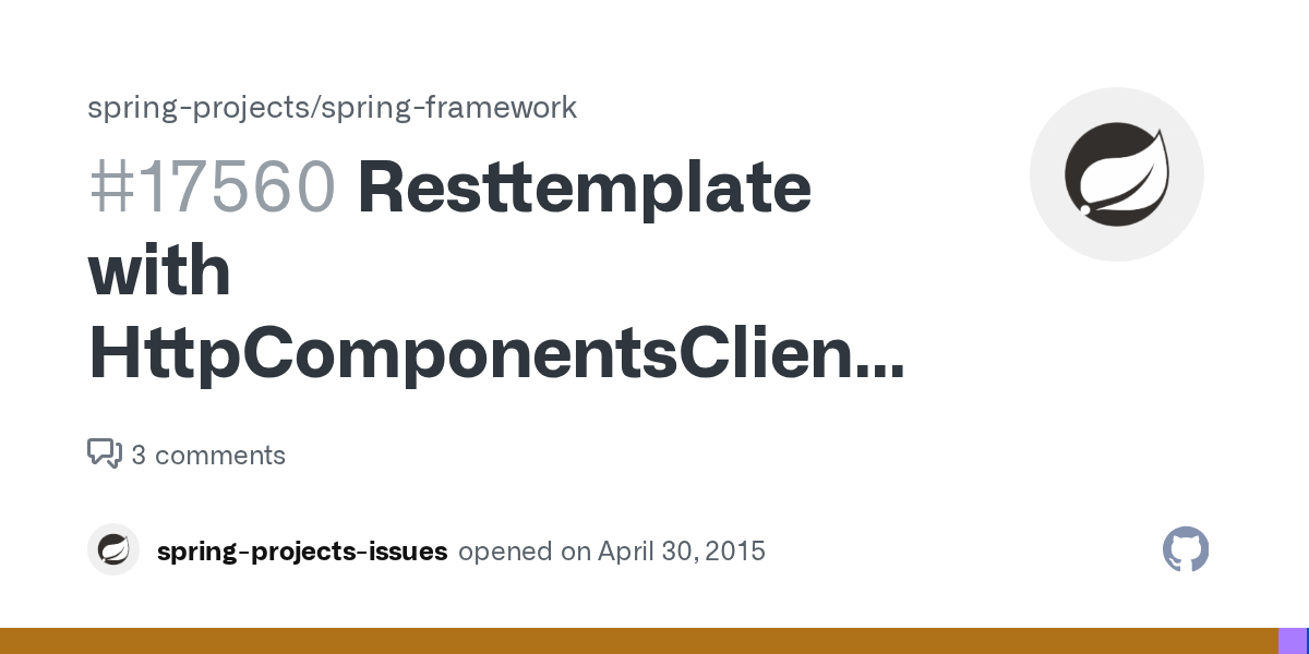 Resttemplate with will make