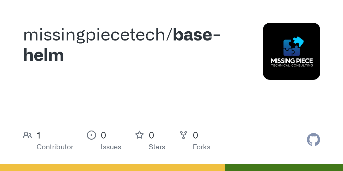 GitHub missingpiecetech/basehelm