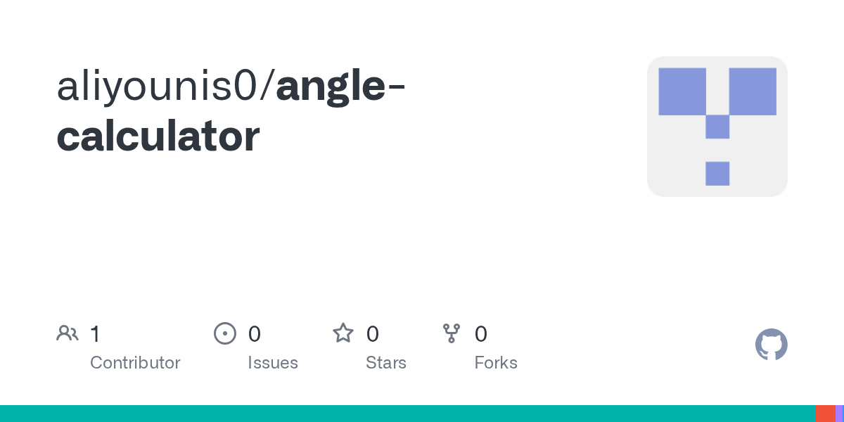GitHub aliyounis0/anglecalculator