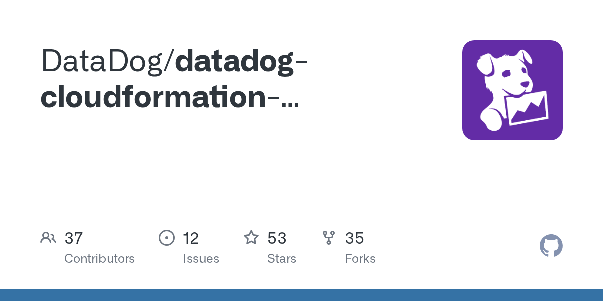 datadogcloudformationresources/CHANGELOG.md at master · DataDog/datadogcloudformation