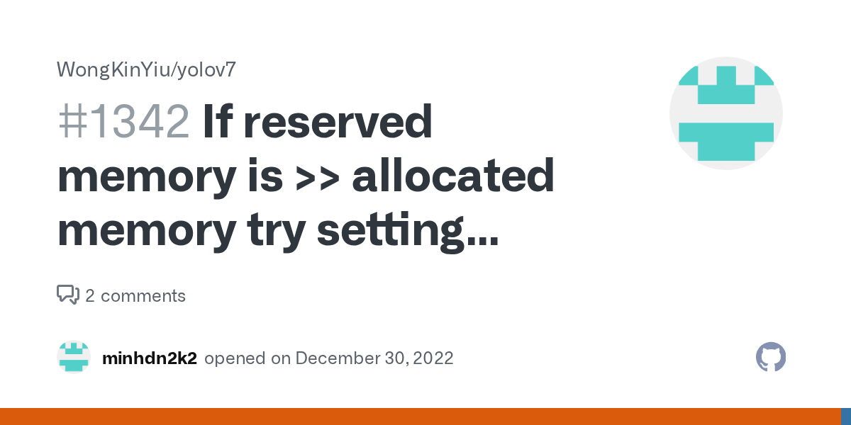 If reserved memory is >> allocated memory try setting max_split_size_mb