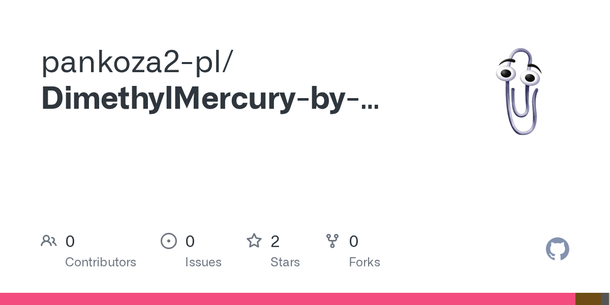 GitHub pankoza2pl/DimethylMercurybyLocalAlloc