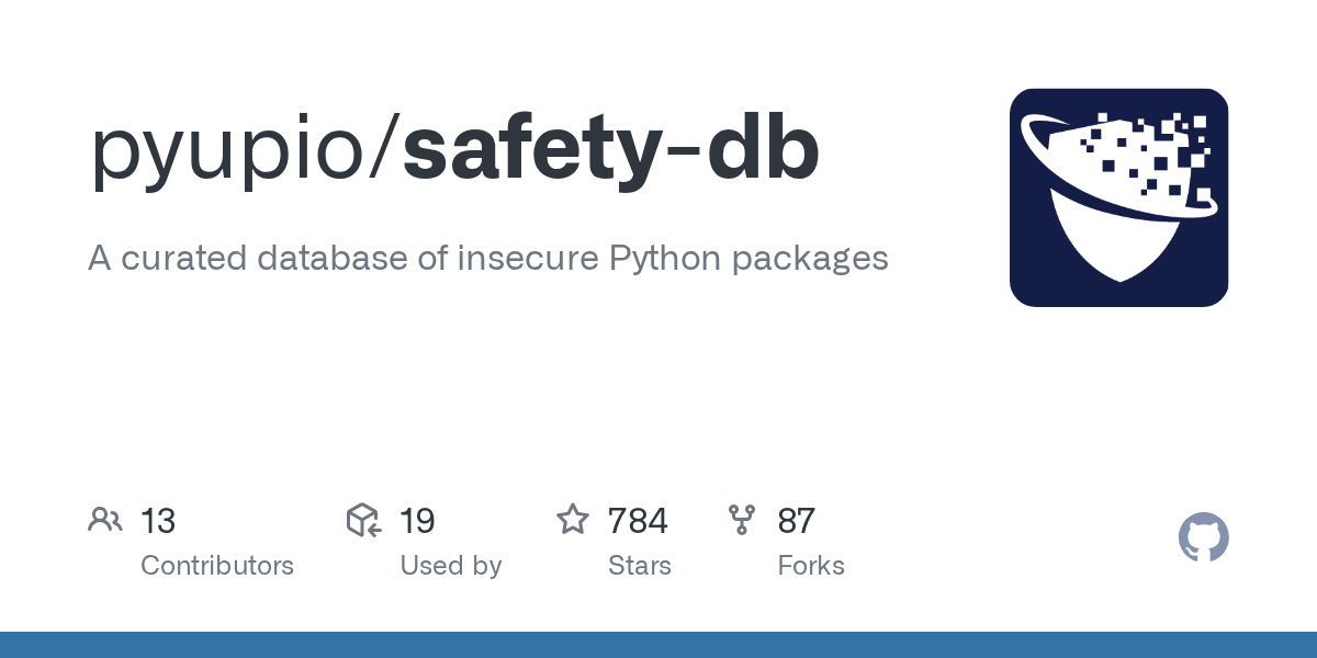 safetydb/index.html at master · pyupio/safetydb · GitHub