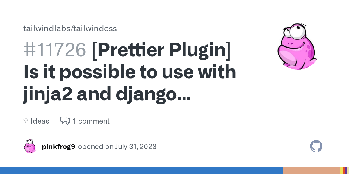 [Prettier Plugin] Is it possible to use with jinja2 and django
