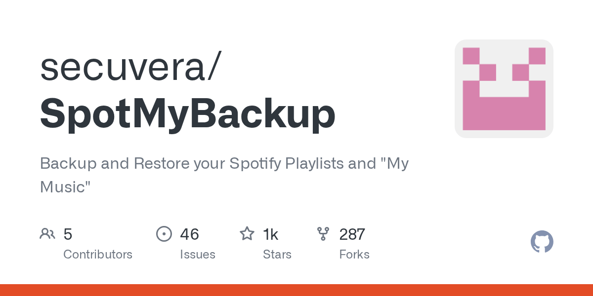 GitHub secuvera/SpotMyBackup Backup and Restore your