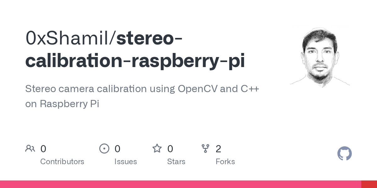 GitHub 0xShamil/stereocalibrationraspberrypi Stereo camera