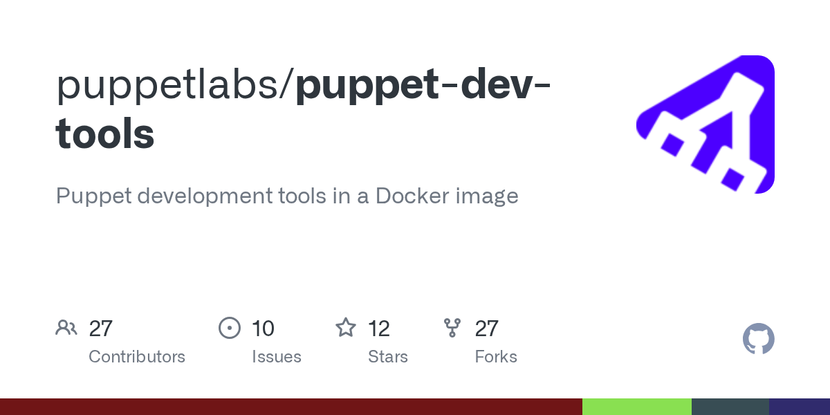 GitHub puppetlabs/puppetdevtools Puppet development tools in a