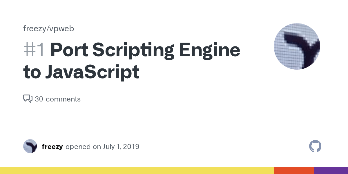 Port Scripting Engine to JavaScript · Issue 1 · freezy/vpweb · GitHub