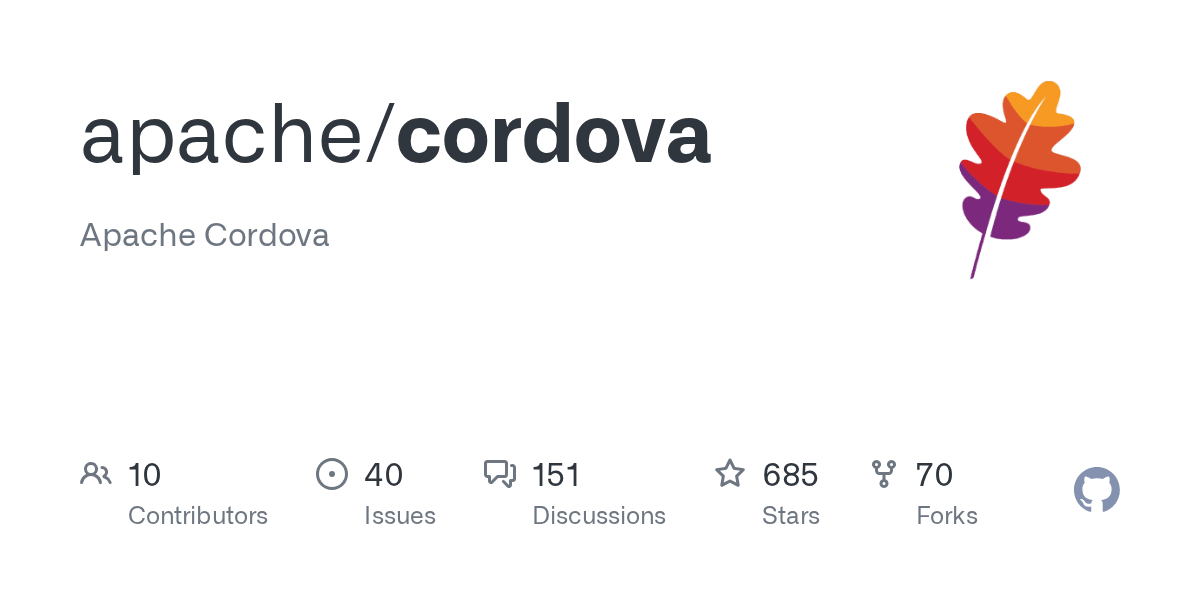 Actions · apache/cordova · GitHub
