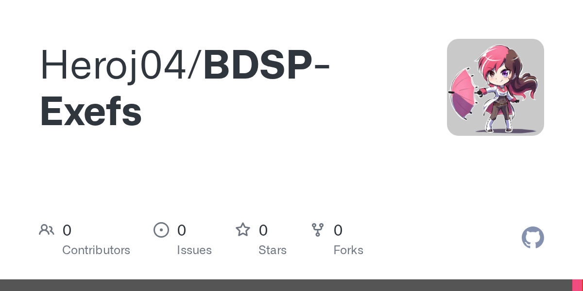 GitHub Heroj04/BDSPExefs