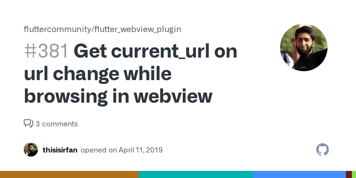 Get current_url on url change while browsing in webview · Issue 381