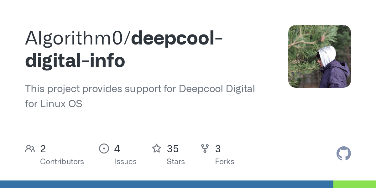 GitHub - Algorithm0/deepcool-digital-info: This project provides