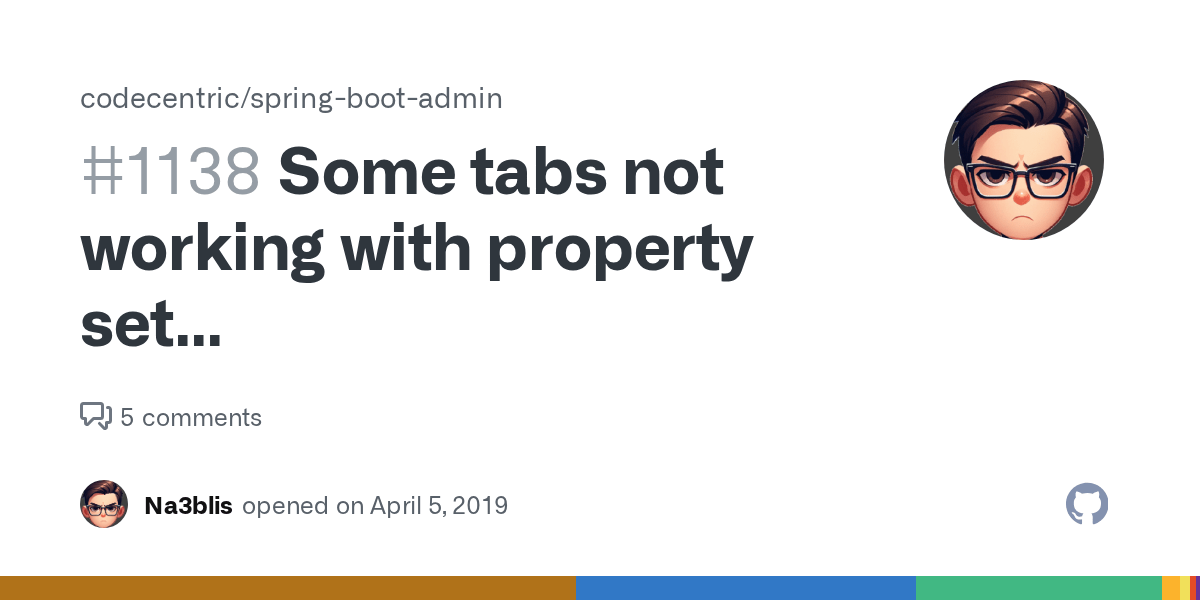 Some tabs not working with property set spring.jackson.defaultproperty