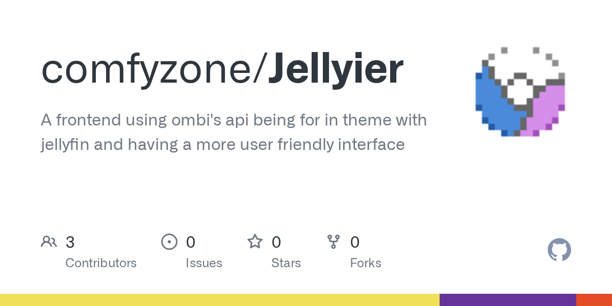 GitHub comfyzone/Jellyier A frontend using ombi's api being for in
