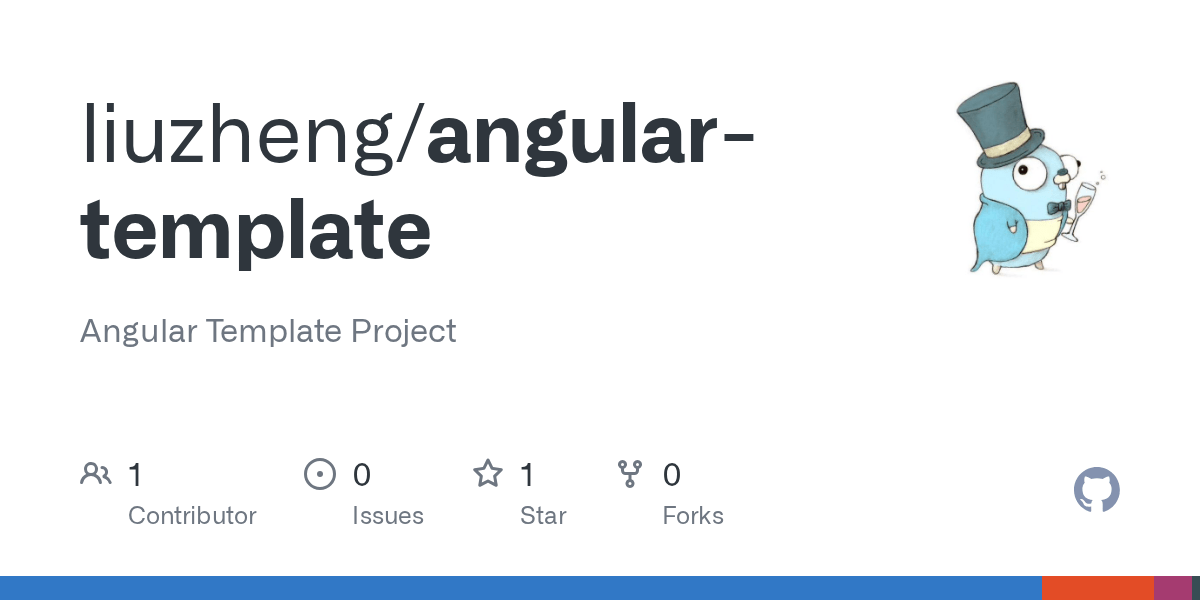 GitHub liuzheng/angulartemplate Angular Template Project