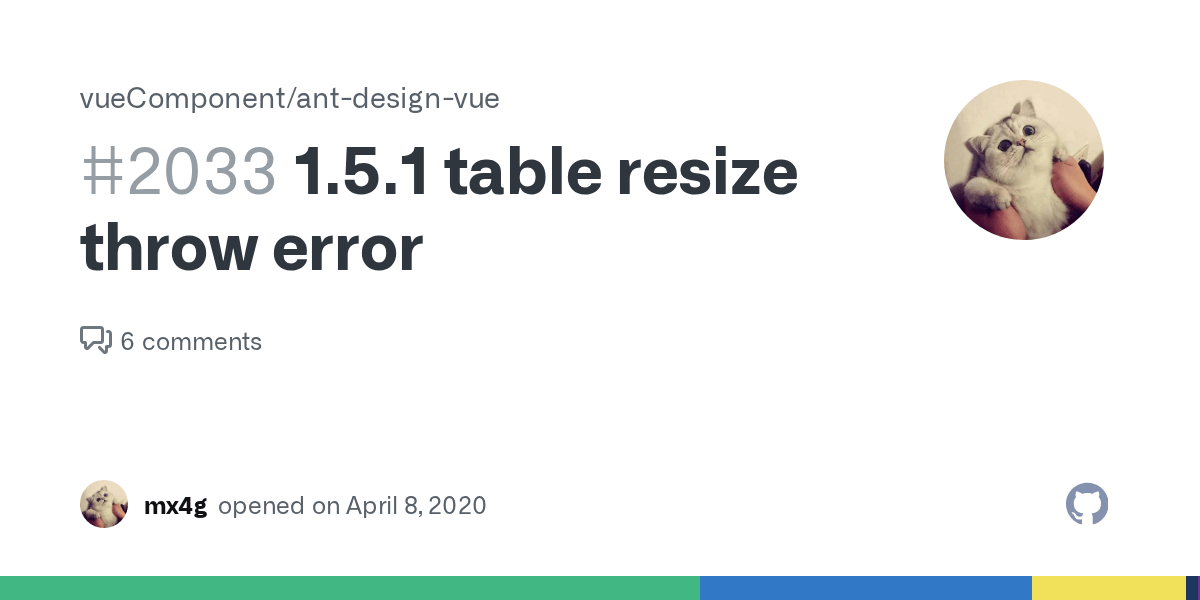 1.5.1 table resize throw error · Issue 2033 ·