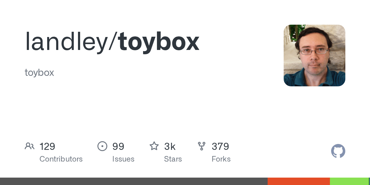 GitHub landley/toybox toybox