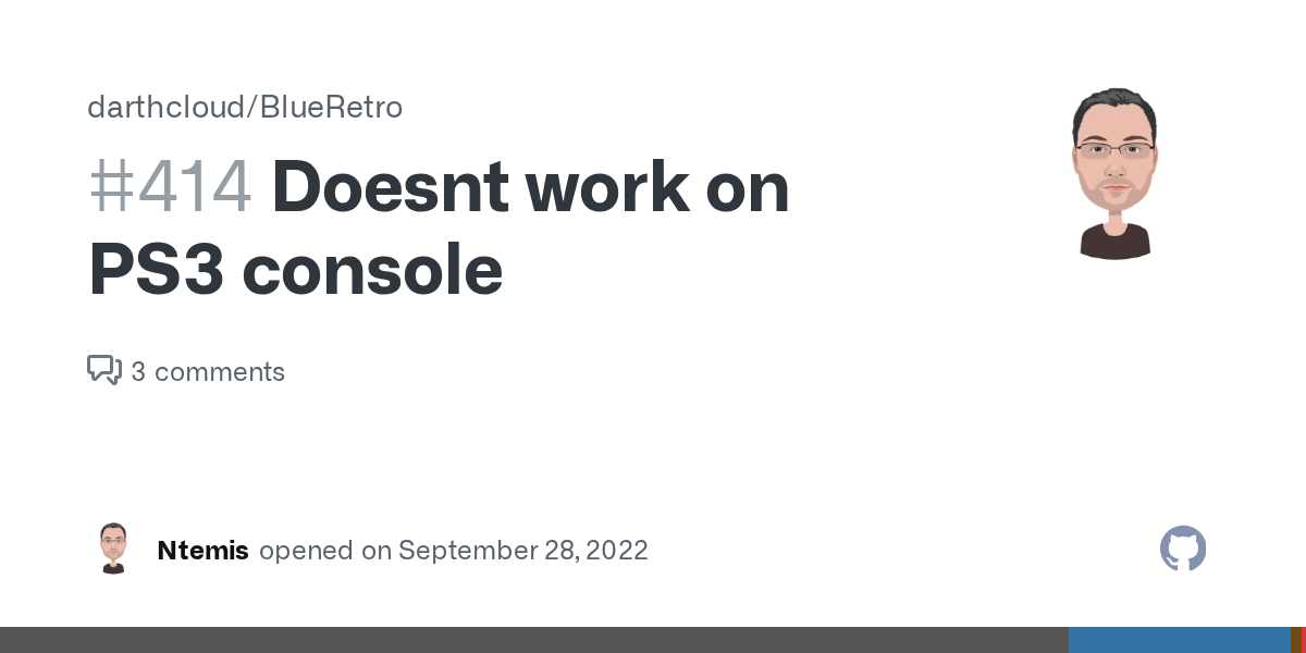 Doesnt work on PS3 console · Issue 414 · darthcloud/BlueRetro · GitHub