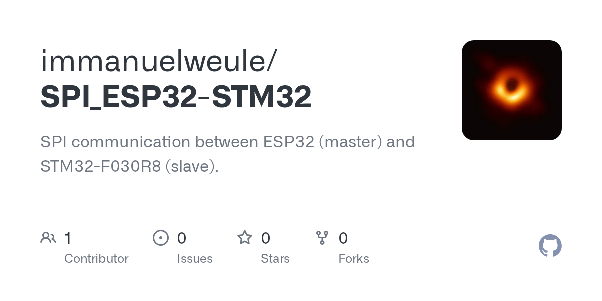 GitHub - immanuelweule/SPI_ESP32-STM32: SPI communication between ESP32