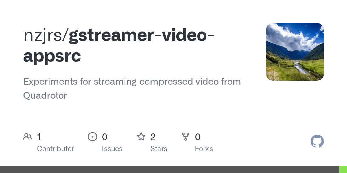 GitHub nzjrs/gstreamervideoappsrc Experiments for streaming